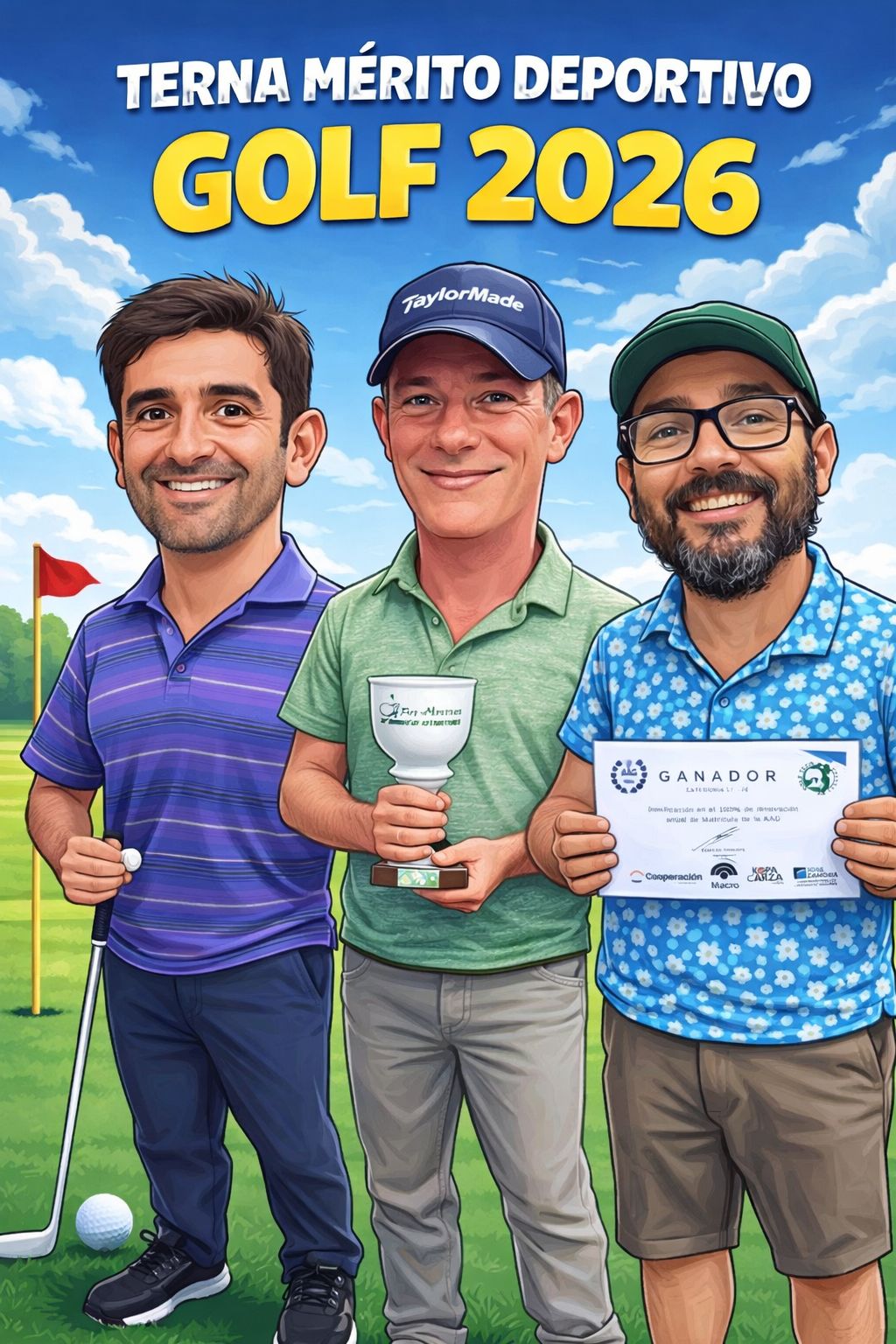 Terna Mérito Deportivo Golf 2026